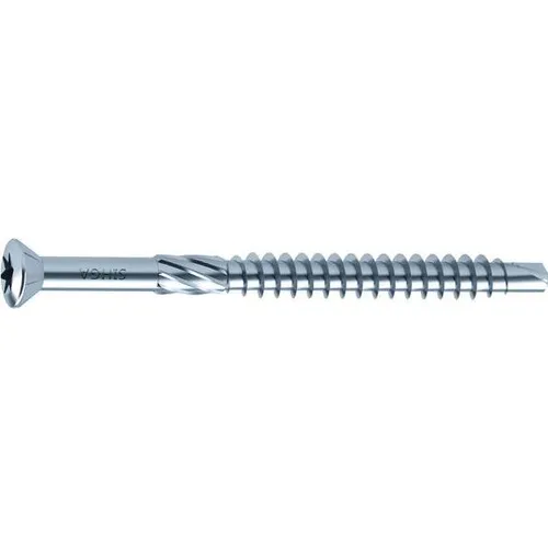 F-BohrFix® SC beschichtet SC 1 Holz Fassadenschraube (3,2 x 40 mm, 500) - Holzschrauben für eine sichere Befestigung von Fassadenschalungen, ohne Vorbohren und Holzspalten - ideal für schnelle und saubere Montagen.