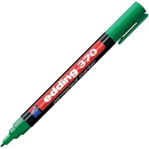 Edding Permanentmarker 370, Strichbreite 1 mm, grün