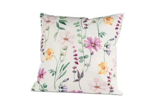formano Dekokissen Sommerzeit, Höhe: cm, Farbe: Weiß, Motiv: Blumen