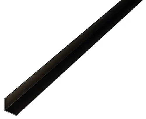 Alberts 498795 Winkelprofil aus Aluminium, bronzefarbig eloxiert - 1000 x 15 x 15 mm - Vielseitiges Winkelprofil aus hochwertigem bronzefarbig eloxiertem Aluminium. Ideal für Heimwerker, bietet es robusten Kantenschutz und ist perfekt für den Innen- und Außenbereich.