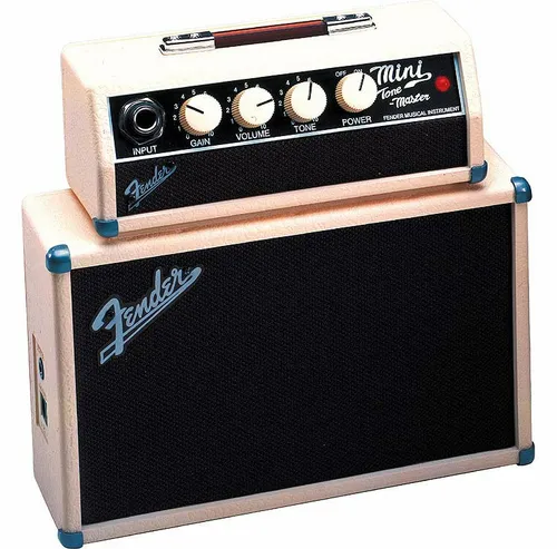 Fender Mini Tone Master Amplifier Gitarrenverstärker - Kompakter 1 Watt Gitarrenverstärker mit zwei 2