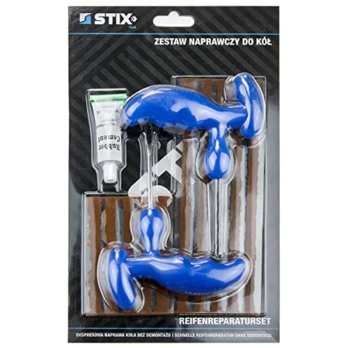 Stix Reifen Reparaturset Flicken Satz Auto Pannenset Roller Motorrad Kit