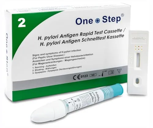 One+Step Helicobacter Pylori Schnelltest 2 Stück
