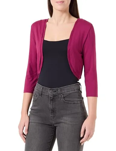 Vera Mont Suddenly Princess Damen Bolero - Eleganter Bolero aus weichem Jersey für festliche Anlässe. Figurbetont mit 38 cm Länge, ideal zu Abendkleidern. Hochwertiges Material sorgt für Komfort und perfekte Passform.