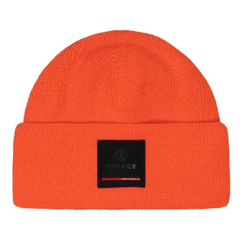 Bogner Fire + Ice Strickmütze Tarek in rot von BOGNER