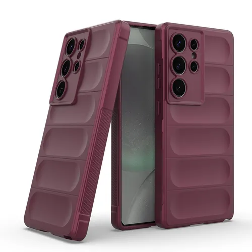 Handy Hülle für Samsung Galaxy S25 Ultra Handyhülle Case Cover rot
