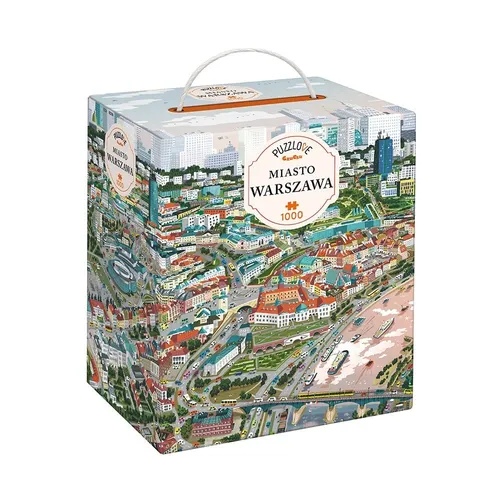 Puzzle Puzzlove City of Warsaw 1000 pcs. CzuCzu 5902983492290