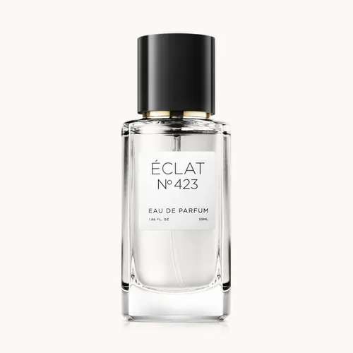 ÉCLAT 423 VIP Damen Parfum, 55ml – Eleganter Moschusduft - ÉCLAT 423 VIP, ein edles Eau de Parfum mit anziehenden Noten von Moschus und Maiglöckchen. Ideal für besondere Anlässe und tägliche Eleganz. Perfekt für die Handtasche.