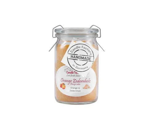 Candle Factory Duftkerze in orange von Candle Factory