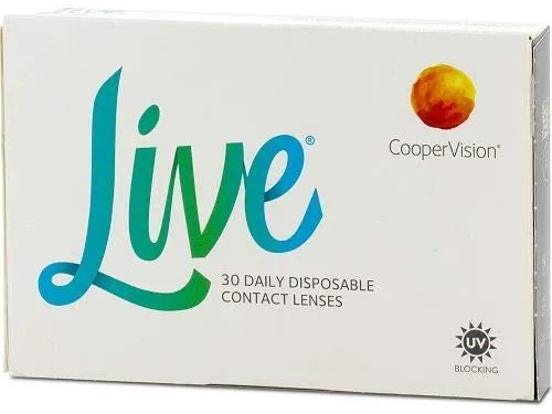 Live daily disposable Tageslinsen weich, 30 Stück/BC 8.6 mm/DIA 14.0 mm / -4.25 Dioptrien