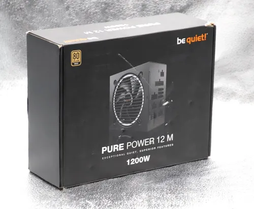 be quiet! Pure Power 12 M 1200W - Modulares ATX 3.0 Netzteil, extrem leise und zuverlässig für High-Performance Gaming-PCs