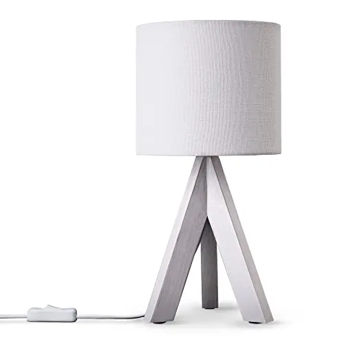 Paco Home Tischlampe – Elegante Nachttischleuchte mit E14 Fassung - Tischlampen für stilvolle Akzente im Wohnzimmer oder Schlafzimmer. Hochwertige Materialien und modernes Design machen diese Lampe zum Blickfang.