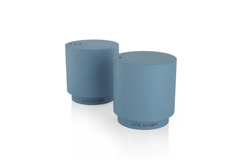 LARS NYSØM Salz- / Pfefferstreuer Svæve, 2-tlg in blau von LARS NYSØM