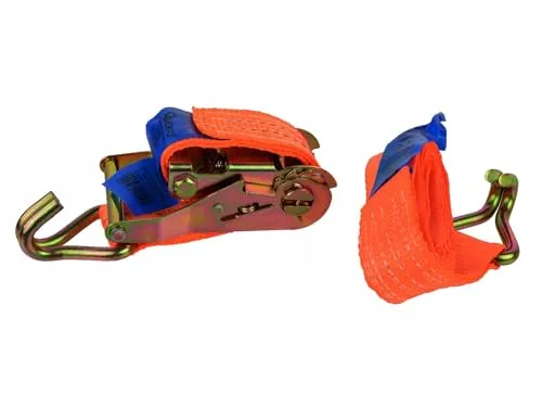 Geko g02372 Ratschen Spanngurt mit Haken 2 m/2t/35 mm, mehrfarbig