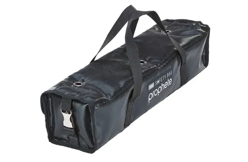 Prophete Akkutasche für E-Bike-Akkus, hitzebeständig, schwarz - Transportiere deinen E-Bike-Akku sicher mit der hitzebeständigen Akkutasche von Prophete. Robustes Material sorgt für mechanischen Schutz und Abschirmung bei Wärmeentwicklung.