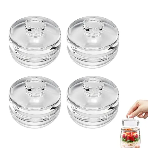ORARTMM Glasgewichte Fermentieren (4Stk) mit Griff