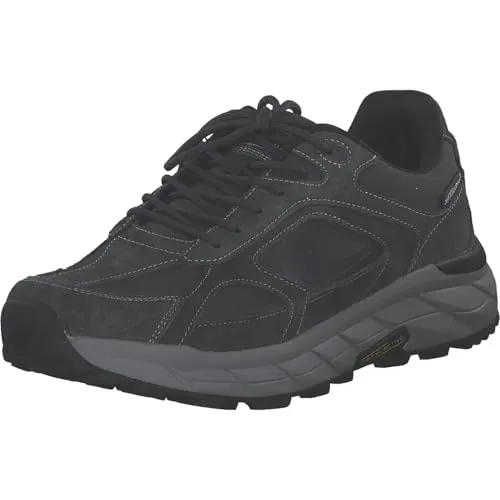 camel active Sneaker Pig Nubuk/Textile DUNKELGRAU/GRAU 48 - Stylische Sneaker aus wasserabweisendem Rindsnubukleder mit atmungsaktivem Textilfutter. Gepolsterter Einstieg für hohen Tragekomfort und rutschhemmende Laufsohle für optimale Stabilität.