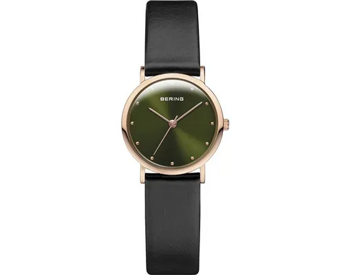 Bering Quarzuhr 13426-469 - Elegante Armbanduhr mit Quarzwerk und edlem Rotgold-Gehäuse, wasserdicht bis 3 bar – perfekt für stilbewusste Frauen.