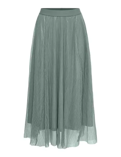 ONLY Onllavina Skirt JRS Noos – Langer Rock für Jugendliche - Stylischer langer Rock von Only mit elastischem Taillenbund für optimalen Tragekomfort. Ideal für lässige Outfits und vielseitige Kombinationsmöglichkeiten.