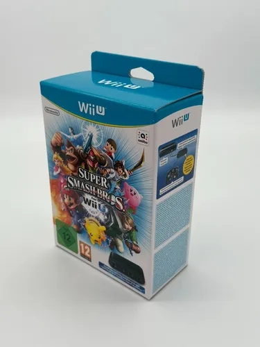 Super Smash Bros. For Wii U Limited Edition - Neu & OVP - Genre: Action & Abenteuer, inkl. Gamecube Controller Adapter für ein unvergleichliches Spielerlebnis auf der Nintendo Wii U.