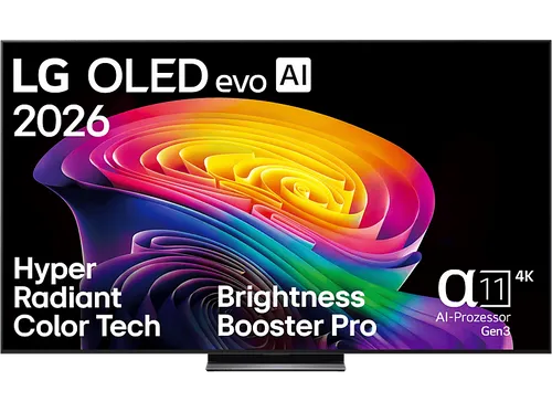 LG OLED83C67LA OLED evo TV C6 (Flat, 83 Zoll / 210 cm, 4K, SMART TV)