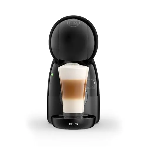 Krups Nescafé Dolce Gusto Piccolo XS KP1A3BCAS Kapselkaffeemaschine, 15 bar, 0,8 l Kapazität, 40 s heiß, Eco-Modus, Schwarz