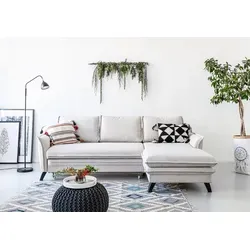 MIUFORM Charming Charlie Ecksofa mit Schlaffunktion und Bettkasten