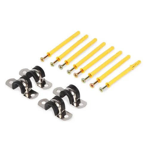 Produktbild 4er Set Wandhalterung für Spalier Ø14 mm Befestigung inkl. Schrauben und Dübel