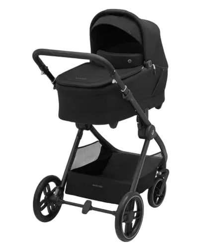 Maxi-Cosi Oxford Plus Kinderwagen 2-in-1 Set, kompakt und vielseitig - Der Maxi-Cosi Oxford Plus Kinderwagen bietet eine bequeme Babywanne und einen geräumigen Sitz für Kinder von 0 bis 4 Jahren. Mit intuitivem Klappmechanismus, sanfter Federung und großem Aufbewahrungskorb ist er ideal für unterwegs.