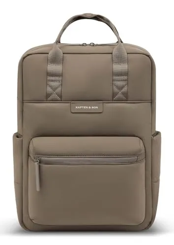 Kapten & Son Bergen Cloud Daypack mit Laptopfach 39 cm - Braun - Stylischer Kapten & Son Bergen Cloud Daypack mit 39 cm Laptopfach. Ideal für den täglichen Gebrauch, bietet er ausreichend Platz und besten Tragekomfort.