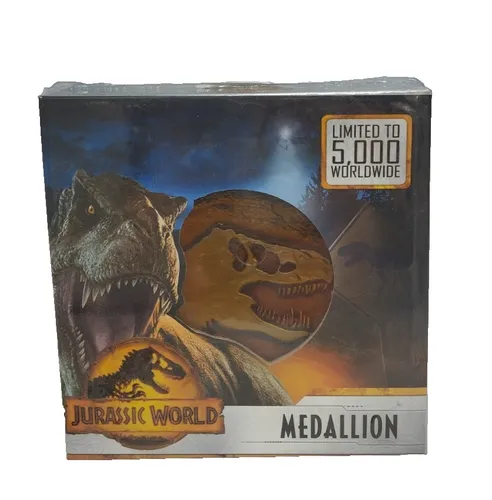 Jurassic World Dominion Medallion Neu OVP *