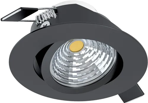 Deckeneinbauleuchten 6W/LED 380LM IP20 2700K Schwarz modern