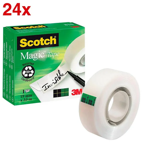 Scotch Magic™ Tape Klebefilm matt 19,0 mm x 33,0 m von Scotch