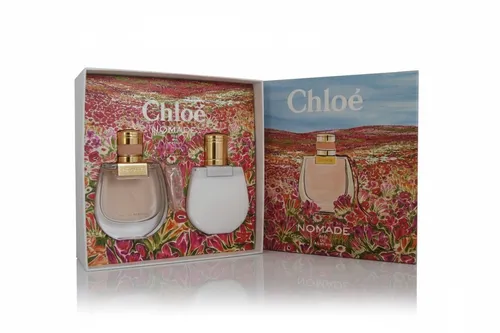 Chloe Nomade Eau de Parfum edp 50ml + Body Lotion 100ml - Damen Geschenkset mit 50ml Eau de Parfum und 100ml Body Lotion, ideal für ein luxuriöses Dufterlebnis und perfekte Pflege.