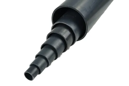 mm PVC Druckrohr 50 x 2,4 mm L=1 mtr PN10 für Teich und Poolb (4,60 EUR/m) 50