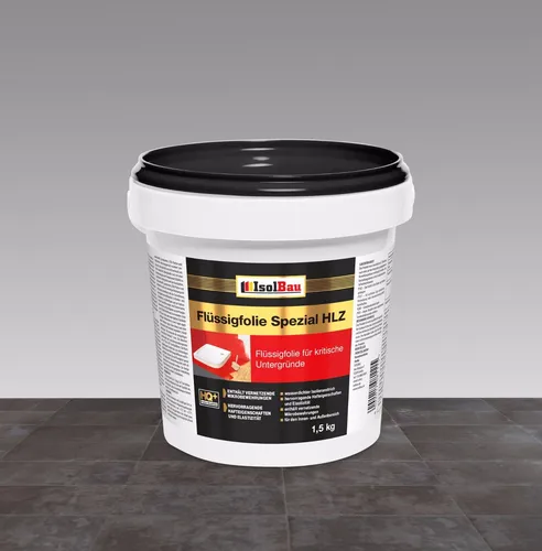 Flüssigfolie HLZ 1,5kg HochFlexibel Dichtfolie Abdichtung Innen-Außenbereich OSB