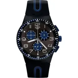 SWATCH WATCHES Mod. SUSB402 - Armbanduhren, Herren Chronograph Nitespeed mit sportlichem Design und präziser Zeitmessung, ideal für aktive Männer