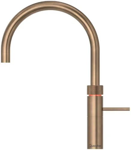 QUOOKER Küchenarmatur Fusion Round mit PRO3 & CUBE Messing Patina FNRPTB PRO3 CUBE *inkl. 7 JAHRE GARANTIE*