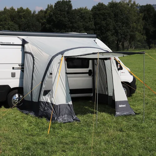 Seitenzelt 220x250cm Camping Luft Air Vorzelt für Wohnwagen Wohnmobil 7mm Keder