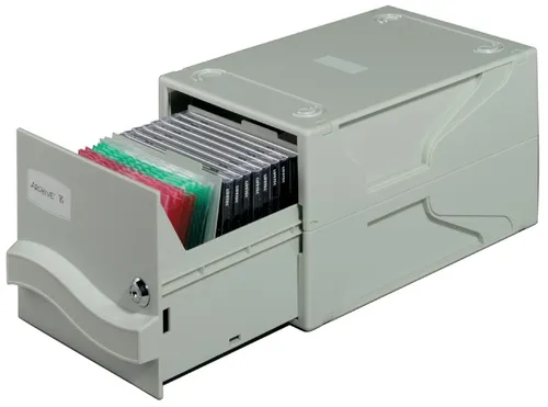Durable Archivsystem MULTIMEDIA BOX I für 27 CD's / DVD's - Praktisches Archivsystem für 27 CD's / DVD's, ideal zur sicheren Aufbewahrung und Organisation Ihrer Medien, perfekt für Zuhause oder im Büro.