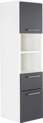 Hochschrank VIVA 135cm mit Tür anthrazit