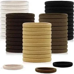 50er Pack Premium Haargummis ohne Metall für Damen und Mädchen - Hochwertige, elastische Haargummis ohne Metall, schonend für Ihr Haar. Ideal für alle Haararten, bieten sie sicheren Halt und Komfort. Perfekt für den täglichen Einsatz, ob beim Sport oder in der Freizeit.