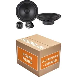 Axton ATC165S Lautsprecher Boxen Einbauset für Nissan Pulsar (2014-2018) - Komplettset mit 16,5 cm Axton Lautsprechern für einfachen Austausch in Ihrem Nissan Pulsar. Genießen Sie kraftvollen Sound und einfache Installation dank mitgeliefertem Zubehör.