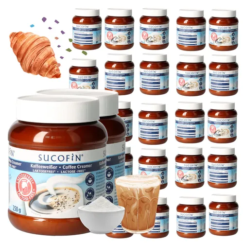SUCOFIN Kaffeeweißer Laktosefrei 24 x 250g von SUCOFIN
