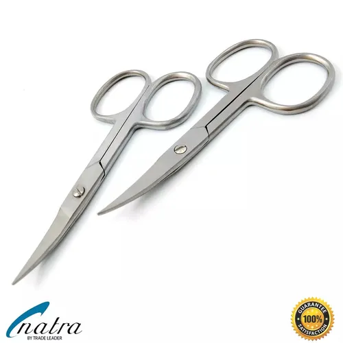 2x Nagelschere Fußnägel Fußnagelschere Stark Fussnagel Schere Fingerschere NATRA