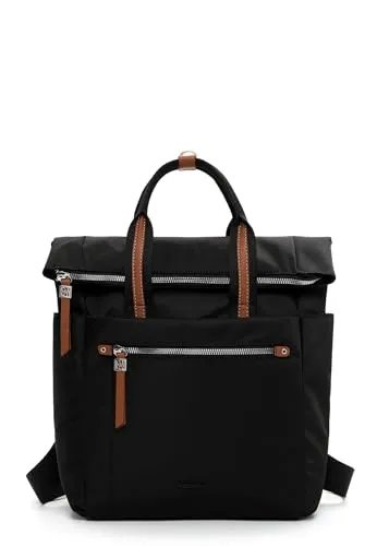 EMILY & NOAH Cityrucksack E&N Esther - Stilvolles Accessoire für Damen - Cityrucksack aus Feinsynthetik mit verstellbaren Rückenriemen, edlem Uni-Design und viel Stauraum für den Alltag.