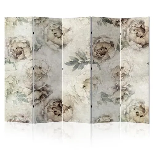 LUMASOUL Paravent einseitiger - Paravent Raumteiler Innen - Natur Motiv - 225x172 cm