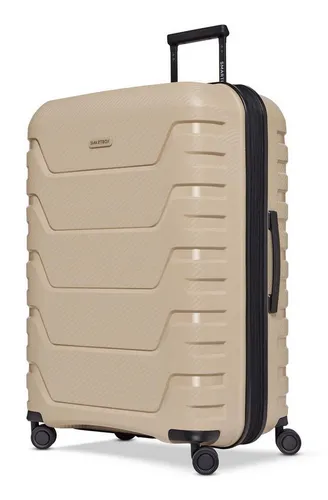Smartbox Hartschalen-Trolley Edition 01 - 4 Rollen - Robuster Koffer aus Polypropylen mit TSA-Schloss, ideal für sicheres Reisen. Ergonomischer Griff und Dehnfalte für mehr Stauraum machen ihn zum perfekten Reisebegleiter.