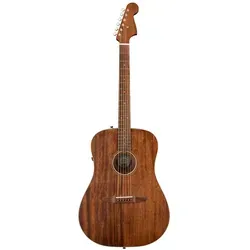FENDER Redondo Special Akustikgitarre mit Tasche - All-Mahogany-Konstruktion mit Pau Ferro Griffbrett, ideal für warme Klänge und exzellente Spielbarkeit, perfekt für Musiker jeder Stufe.