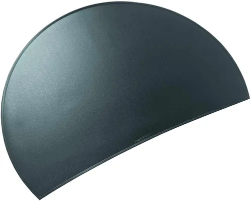 Läufer Schreibunterlage DURELLA RONDO, schwarz - Schreibtischunterlagen: Hochwertige, abwaschbare Schreibunterlage mit ergonomischem Format und großer Arbeitsfläche für hohen Schreibkomfort und Rutschfestigkeit.